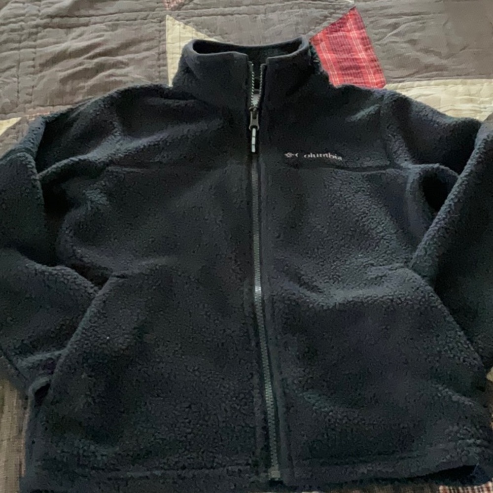 Columbia Sherpa kids fleece zip up